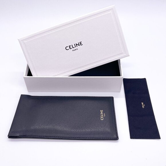 NEW CELINE CL50100I 045 WOMEN SHINY HAZELNUT EYEGLASSES CELINE - Picture 13 of 13